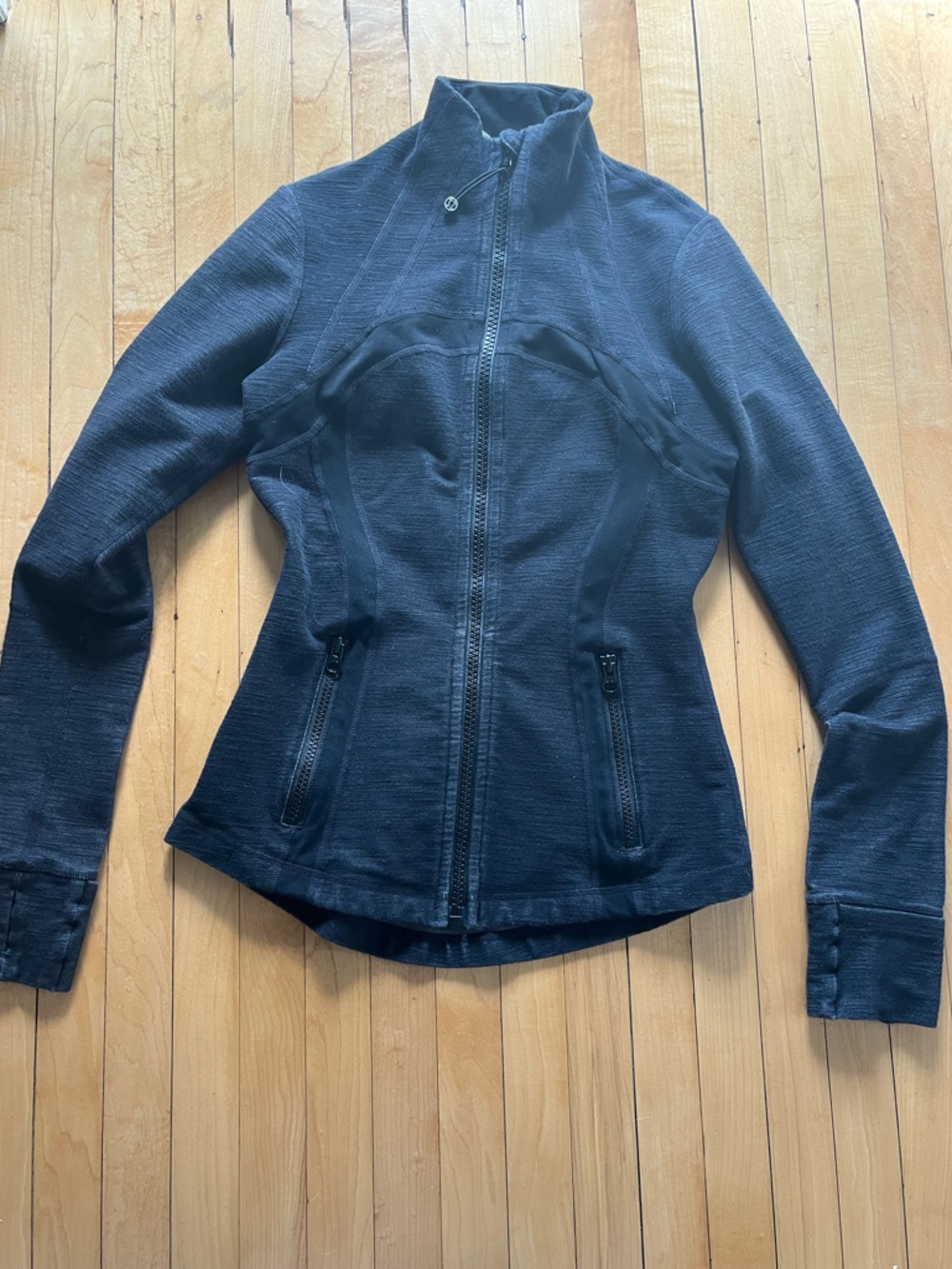 Define Jacket in Heathered Charcoal
